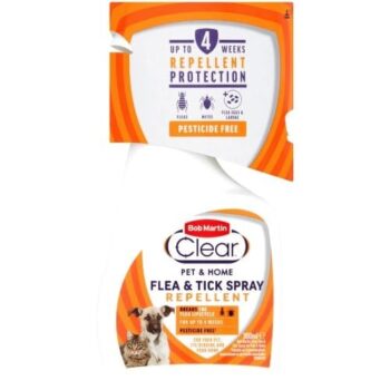 Bob Martin Fleaclear All In 1 Flea & Tick Spray Repellent Cat & Home (300ml)
