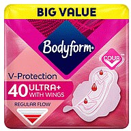 Bodyform Cour-V Ultra Normal Sanitary Towels Wings (40)