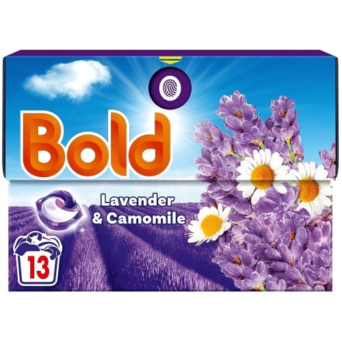 Bold All-in-1 Pods Washing Capsules Lavender & Camomile 13 Washes (13)