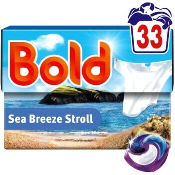 Bold Seabreeze Laundry Pods 33Each (650.1g)
