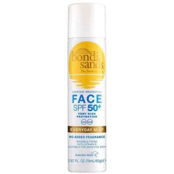 Bondi Sands SPF 50+ Fragrance Free Face Mist Sunscreen (60g)