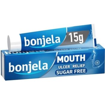 Bonjela Adult Sugar Free Oral Pain Relief Gel for Mouth Ulcers (15g)