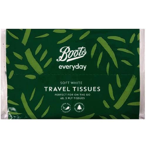 Boots Everyday Travel Tissues (60)