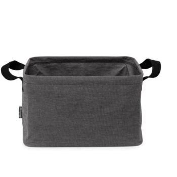 Brabantia Black Foldable Laundry Basket (35 Litre)