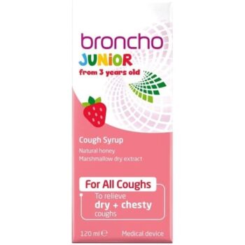 Bronchostop Junior 3+ Cough Syrup (120ml)
