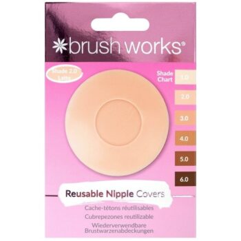 Brushworks Reusable Silicone Nipple Covers