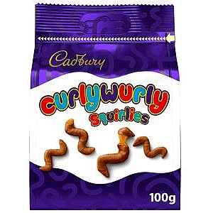 Cadbury Curly Wurly Squirlies (100g)