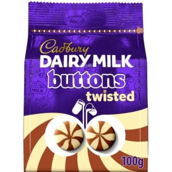 Cadbury Dairy Milk Buttons Twisted (100g)