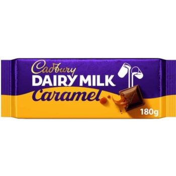 Cadbury Dairy Milk Caramel Chocolate Bar (180g)