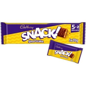 Cadbury Snack Chocolate Bar (5 x 100g)