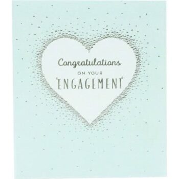 Carlton Engagement Card Heart