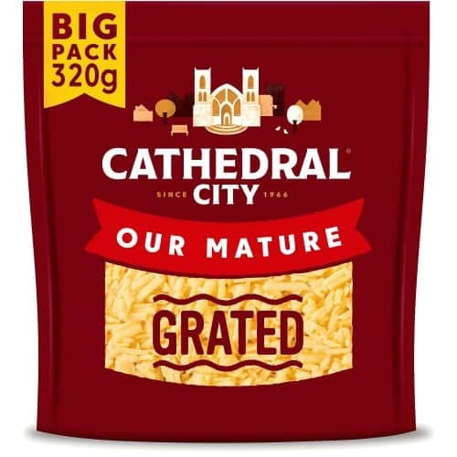 Cathedral City Mature Grated Cheddar Cheese (320g)