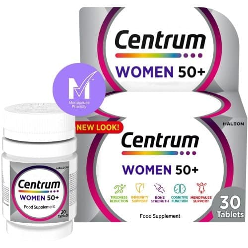 Centrum Women 50+ Multivitamins & Minerals Tablets (30)