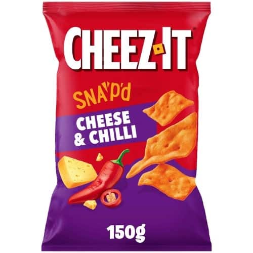 Cheez-It Cheese & Chilli Thin & Crispy Baked Snacks (150g)