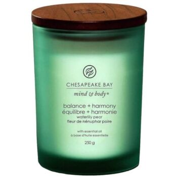 Chesapeake Bay Candle Medium Jar Balance & Harmony & Waterlily Pear (250g)