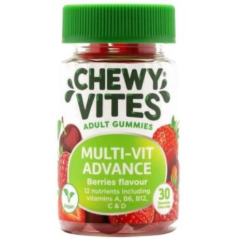 Chewy Vites Adults Multivitamin Complete 30 Gummies (30 x 75g)