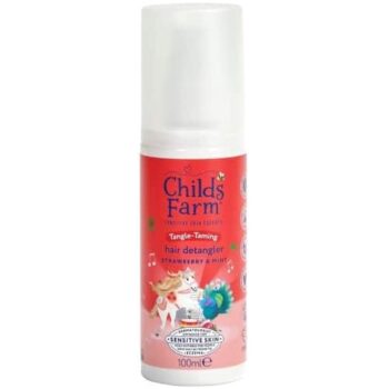 Childs Farm Tangle-Taming Hair Detangler Strawberry and Mint Kids Styling Protector Spray (100ml)