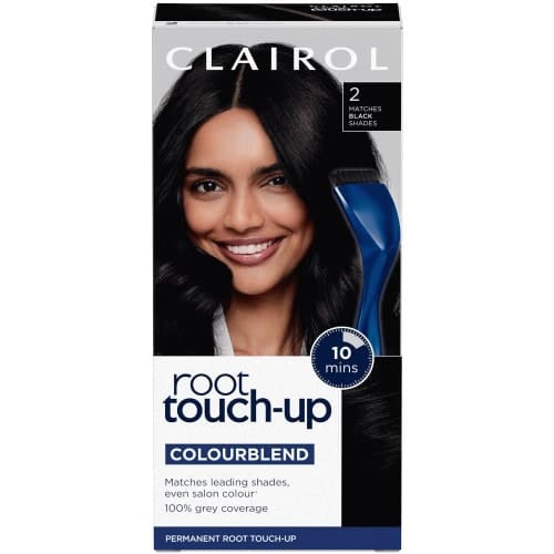 Clairol Root Touch-Up Permanent Hair Dye Black 2 Nice'n Easy (30ml)
