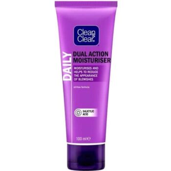 Clean & Clear Dual Action Oil-Free Skin Balancing Moisturiser (100ml)