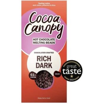 Cocoa Canopy Rich Dark Hot Chocolate Beads (225g)