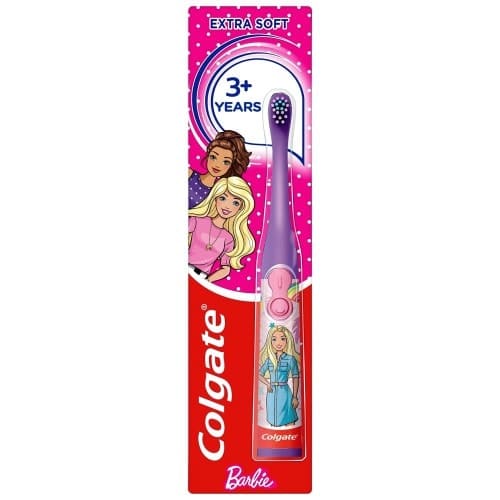 Colgate Kids Barbie Extra Soft Battery Toothbrush