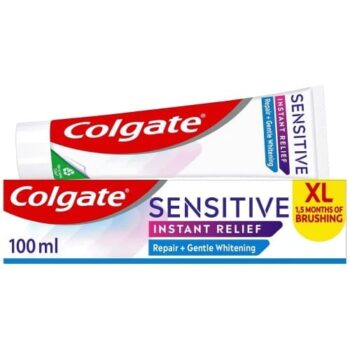 Colgate Sensitive Instant Relief Repair + Gentle Whitening Toothpaste (100ml)