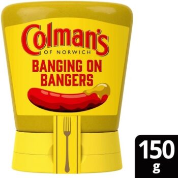 Colman's Original English Squeezy Mustard (150g)
