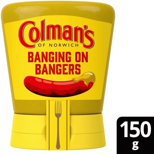 Colman's Original English Squeezy Mustard (150g)
