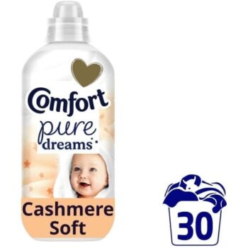 Comfort Fabric Conditioner Pure Dreams Cashmere Soft 30 Washes (900ml)