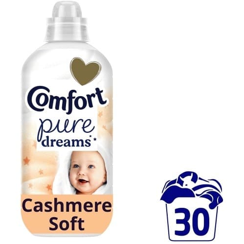 Comfort Fabric Conditioner Pure Dreams Cashmere Soft 30 Washes (900ml)