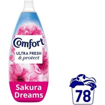 Comfort Ultimate Care Fuchsia Passion Ultra Concentrated Fabric Conditioner 78 Wash (1.17 Litre)