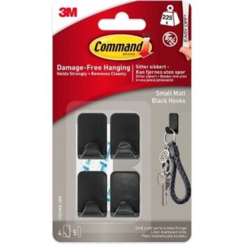 Command Decorative Metal Coated Hooks