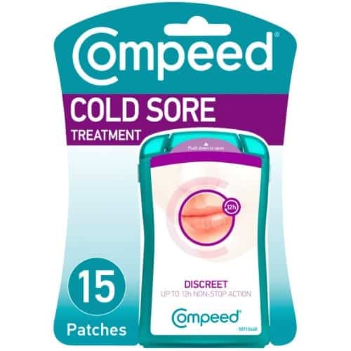 Compeed Cold Sore Invisible Patch Medium (15)