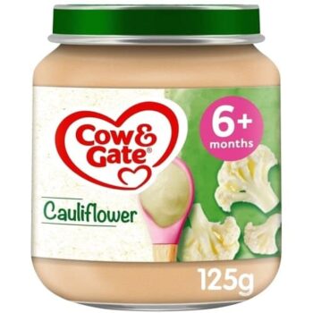 Cow & Gate Cauliflower Baby Food Snack Jar 6+ Months (125g)
