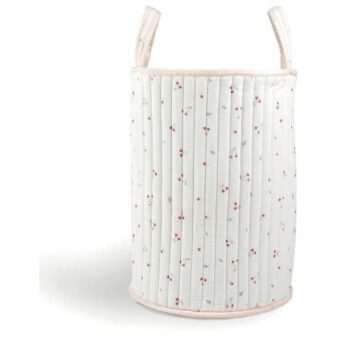 Cuddleco Large Laundry Storage Basket Ditsy Cherry