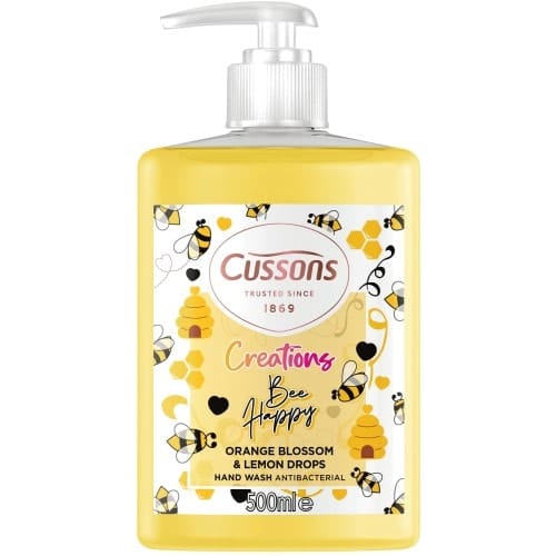 CUSSONS CREATIONS BEE HAPPY ORANGE BLOSSOM & LEMON DROPS HANDWASH