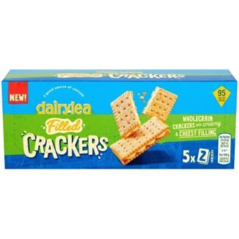 Dairylea Filled Crackers Cheese Snack 5x19.3 (5 x 96.4g)