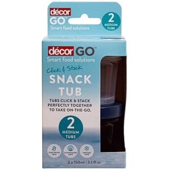 Decor Snack Pots (2 x 150ml)