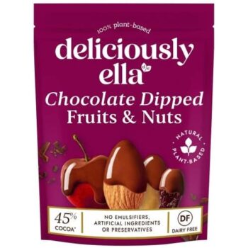 Deliciously Ella Chocolate Dipped Fruit And Nuts (90g)