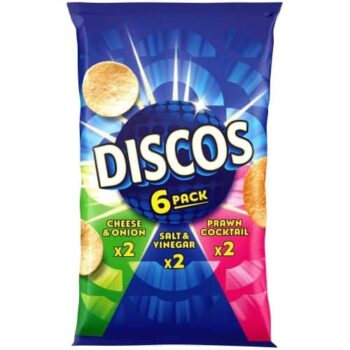 Discos Assorted Variety Multipack Crisps (6 x 25.5g)