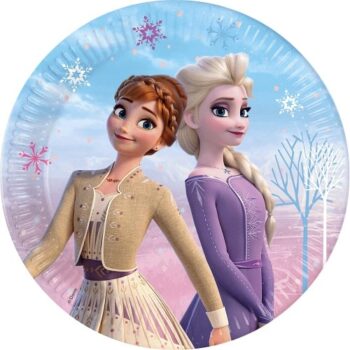 Disney 8 Frozen Paper Plates