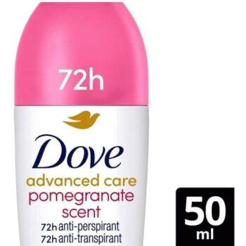 Dove Advanced Care Roll On Pomegranate Antiperspirant Deodorant (50ml)