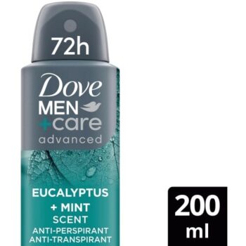 Dove Men+Care Advanced Antiperspirant Aerosol Eucalyptus + Mint (200ml)