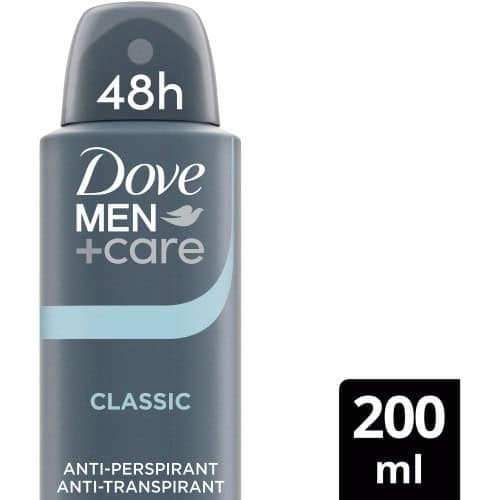 Dove Men+Care Classic Antiperspirant Aerosol (200ml)
