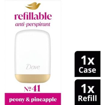 Dove No41 Peony & Pineapple 72h Antiperspirant Deodorant Refillable Kit (35ml)