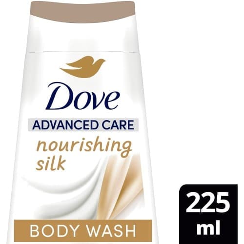 Dove Nourishing Silk Advanced Care Body Wash Shower Gel (225ml)