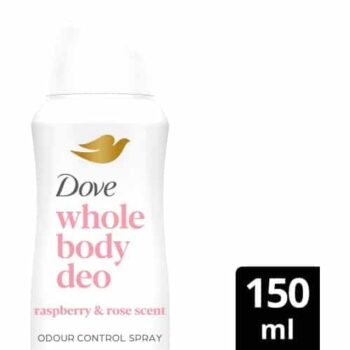 Dove Raspberry & Rose Whole Body Deodorant Spray (150ml)