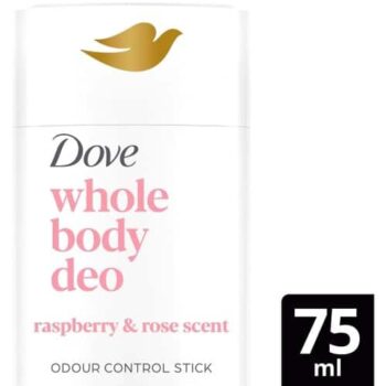 Dove Raspberry & Rose Whole Body Deodorant Stick (75ml)