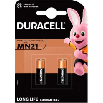 Duracell Specialty Alkaline MN21 Batteries 12V (2)