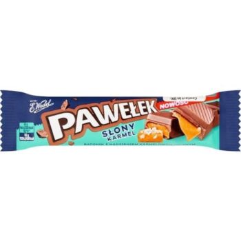 E. Wedel Pawe?ek Milk Chocolate Bar with Salted Caramel Filling